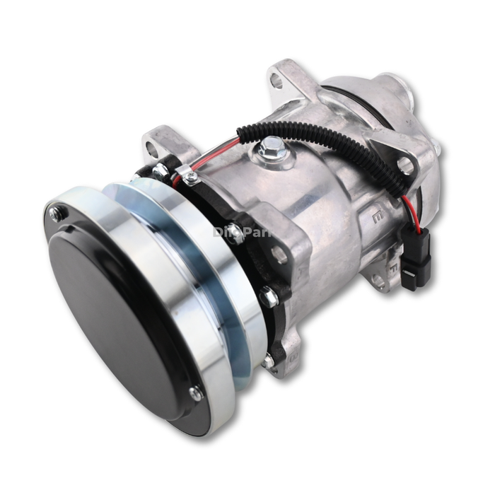 DiigParr Air Conditioning Compressor 3E1907 3E-1907 3E1908 3E-1908 ABPN83304733 Fit for Caterpillar 906 908 916 926