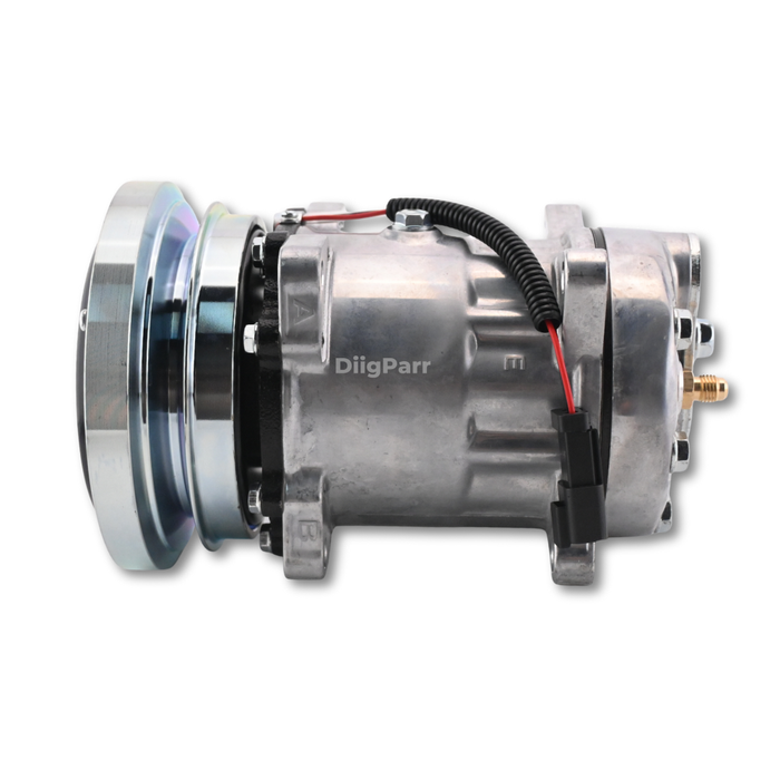 DiigParr Air Conditioning Compressor 3E1907 3E-1907 3E1908 3E-1908 ABPN83304733 Fit for Caterpillar 906 908 916 926