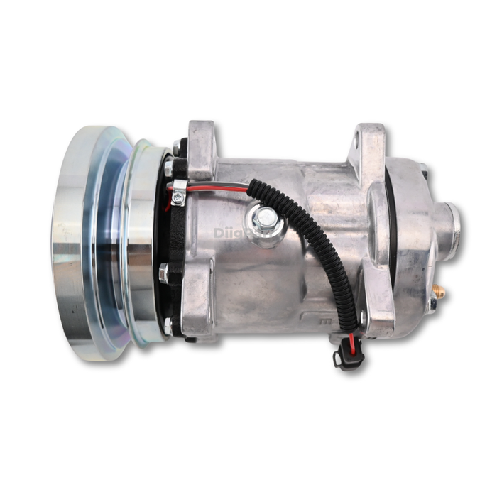 DiigParr Air Conditioning Compressor 3E1907 3E-1907 3E1908 3E-1908 ABPN83304733 Fit for Caterpillar 906 908 916 926
