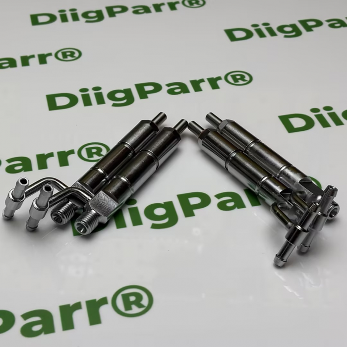 DiigParr 4 Piece Fuel Injector 6208-11-3100 Fits for Komatsu Engine SAA4D95LE-3A-4M SAA4D95LE-3B-4A Excavator PC130F-7