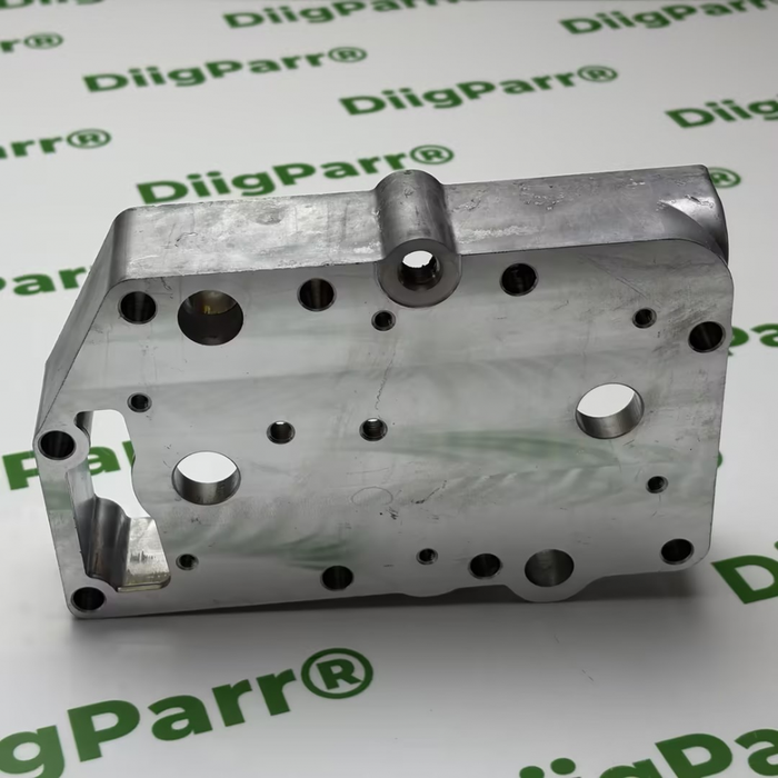 DiigParr Oil Cooler Housing R123471 Fits For Hitachi DX75 Dozer LX100-5 LX120-5 Loader