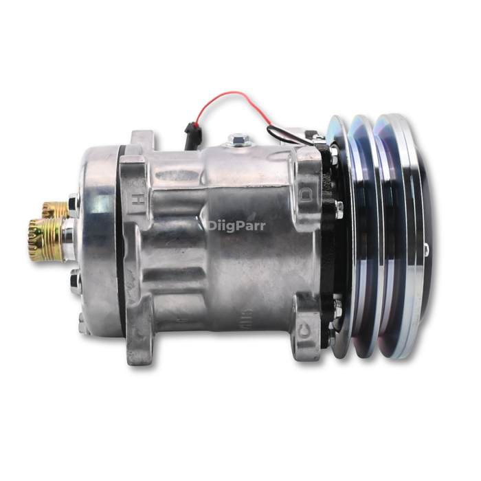 DiigParr A/C Compressor 19997552 Fits for McCormick Tractor CX100 CX105 CX110 CX95 MC100 MC90 MTX110 XTX215 ZTX230