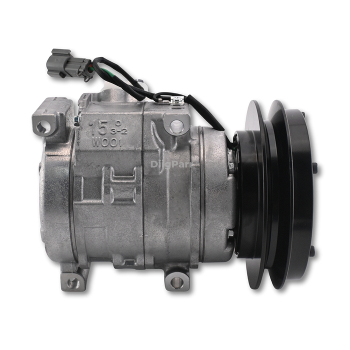DiigParr 10S15C A/C Compressor 20Y-810-1260 Fits for Komatsu Excavator PC220-8 PC270-8 PC290 PC300-8 PC350-8 PC400-8