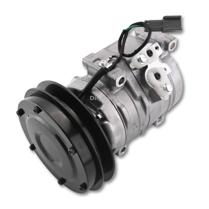DiigParr 10S15C A/C Compressor 20Y-810-1260 Fits for Komatsu Excavator PC220-8 PC270-8 PC290 PC300-8 PC350-8 PC400-8
