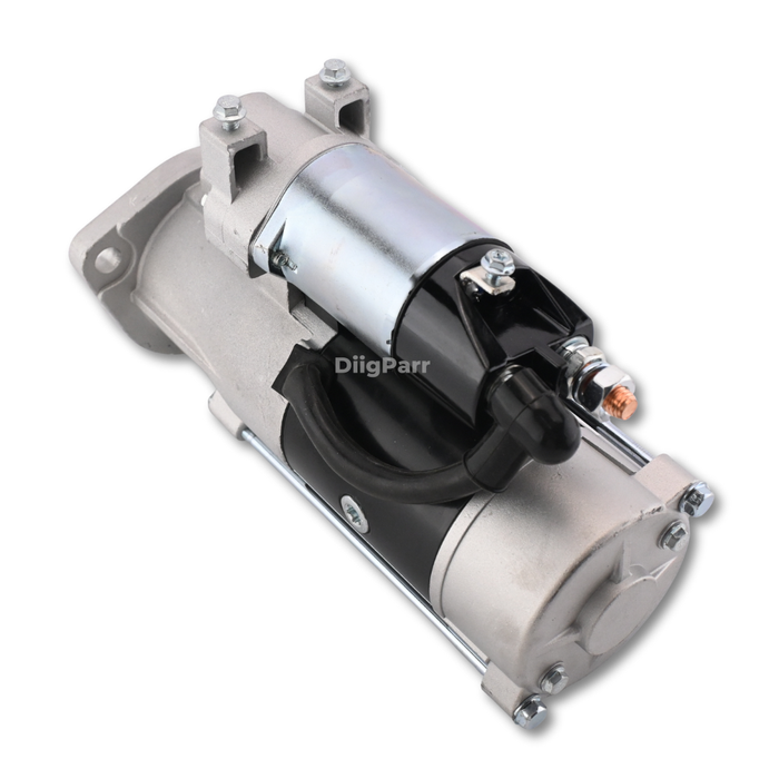 DiigParr Engine S6K Starter Motor 1146864 114-6864 135-2361 1352361 Fit for Caterpillar CAT Excavator 120B 200B 312B 320N, 24V 10T 5KW
