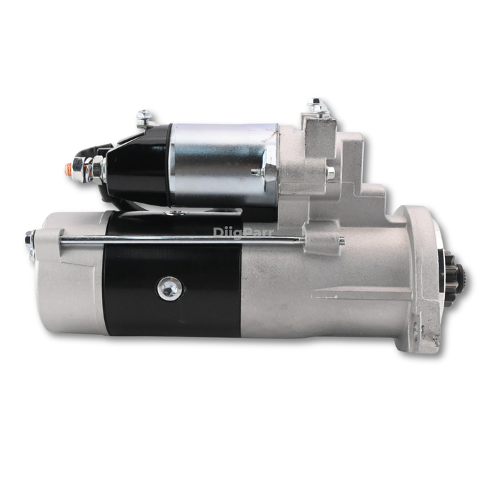 DiigParr Engine S6K Starter Motor 1146864 114-6864 135-2361 1352361 Fit for Caterpillar CAT Excavator 120B 200B 312B 320N, 24V 10T 5KW