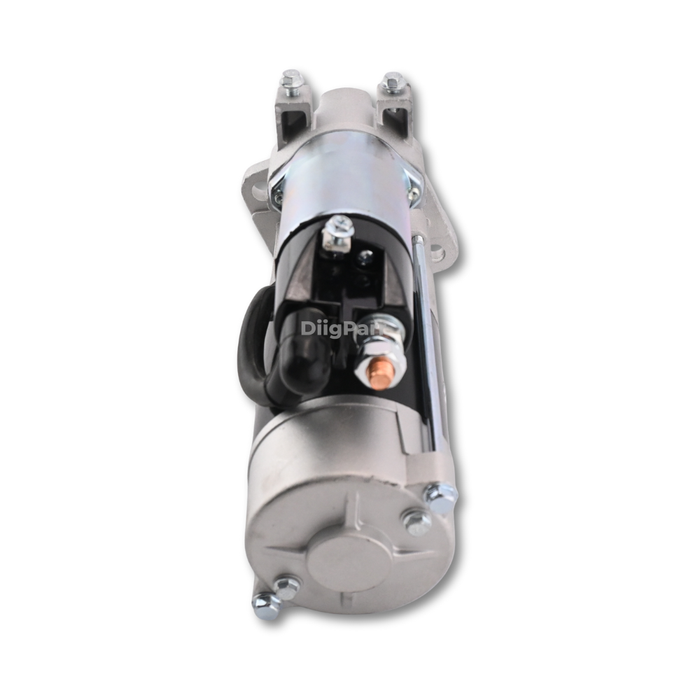 DiigParr Engine S6K Starter Motor 1146864 114-6864 135-2361 1352361 Fit for Caterpillar CAT Excavator 120B 200B 312B 320N, 24V 10T 5KW