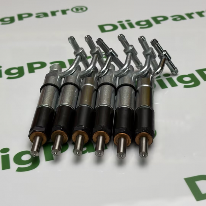 DiigParr 6 PCS Fuel Injector 107-3648 1073648 106-8268 1068268 10R-7588 10R7588 Fits for Caterpillar CAT Engine 3046 Excavator 315 315B