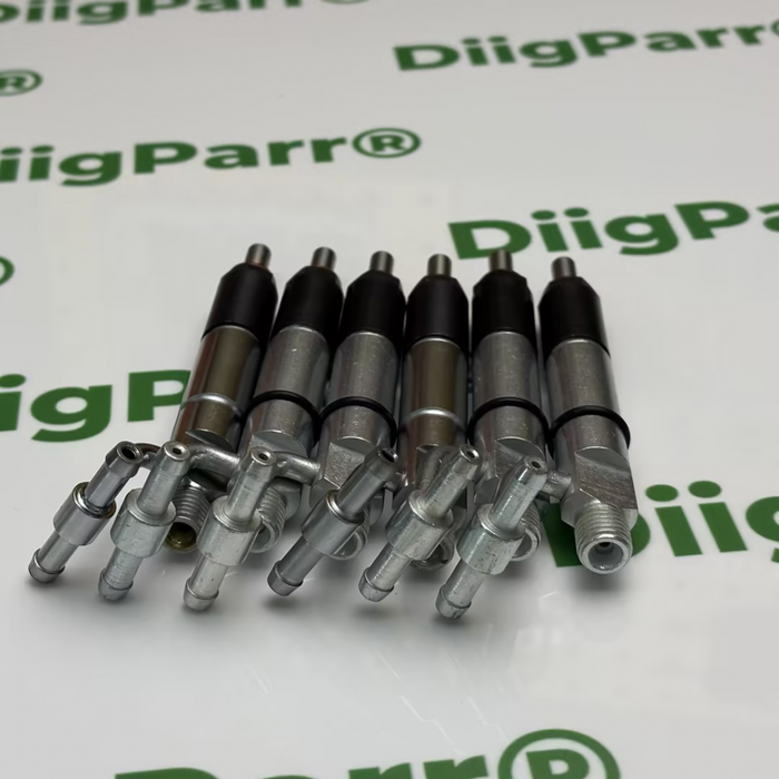 DiigParr 6 PCS Fuel Injector 107-3648 1073648 106-8268 1068268 10R-7588 10R7588 Fits for Caterpillar CAT Engine 3046 Excavator 315 315B