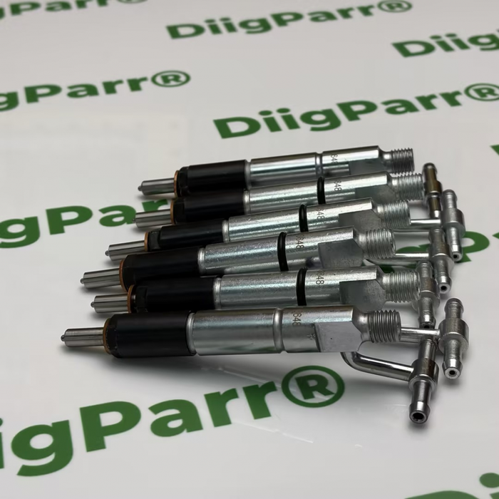 DiigParr 6 PCS Fuel Injector 107-3648 1073648 106-8268 1068268 10R-7588 10R7588 Fits for Caterpillar CAT Engine 3046 Excavator 315 315B