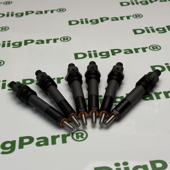 DiigParr 6 PCS Fuel Injector 2645A044 for Perkins Engine 1004-40T 1006-60T