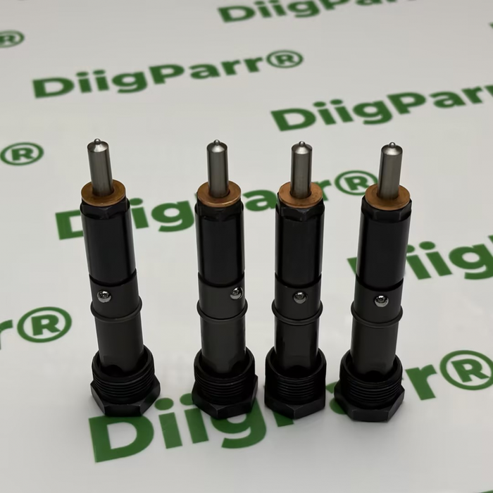 DiigParr 4PCS Fuel Injector 6738-11-3090 6738-11-3100 Fits for Komatsu Engine SAA4D102E SAA6D102E
