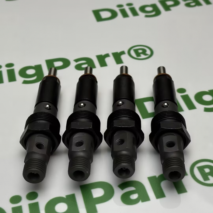 DiigParr 4PCS Fuel Injector 6738-11-3090 6738-11-3100 Fits for Komatsu Engine SAA4D102E SAA6D102E