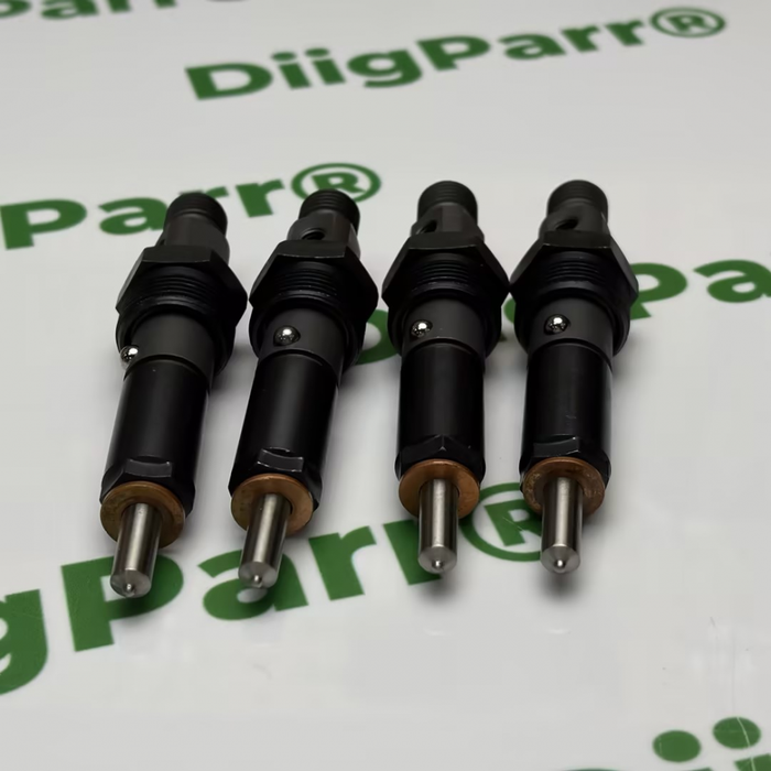 DiigParr 4PCS Fuel Injector 6738-11-3090 6738-11-3100 Fits for Komatsu Engine SAA4D102E SAA6D102E
