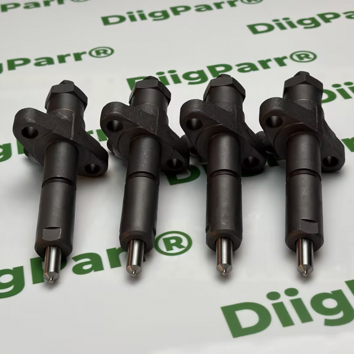 DiigParr 4 Piece Fuel Injector E6NN9F593BB Fits ford New Holland Engine BSD442 BSD444 BSD666 BSD666T Tractor 5110 5610