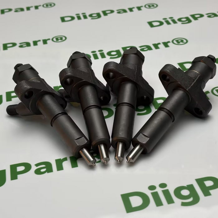 DiigParr 4 Piece Fuel Injector E6NN9F593BB Fits ford New Holland Engine BSD442 BSD444 BSD666 BSD666T Tractor 5110 5610