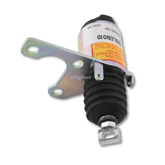 DiigParr Stop Solenoid 0960300150 096030-0150 for Mitsubishi S4S S6S L3E, 24V