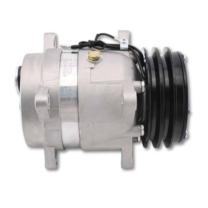 DiigParr Delphi V5 A/C Compressor 42N-07-11170 Fits for Komatsu Backhoe Loader WB93R-5 WB93R-5E0 WB93R-5E0 WB97R-5 WB97R-5E0 WB97S-5E0 WB93S-5 WB97S-5