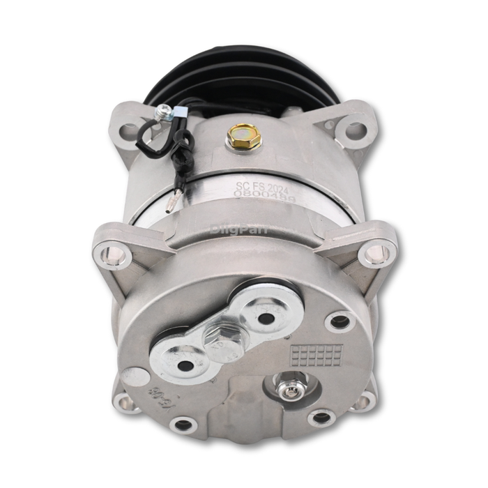 DiigParr Delphi V5 A/C Compressor 42N-07-11170 Fits for Komatsu Backhoe Loader WB93R-5 WB93R-5E0 WB93R-5E0 WB97R-5 WB97R-5E0 WB97S-5E0 WB93S-5 WB97S-5