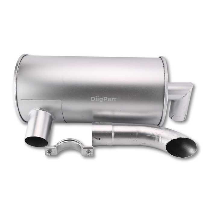 DiigParr Muffler Silencer 4191187 Fits for Isuzu Engine 4BD1 Hitachi Excavator EX120 EX150
