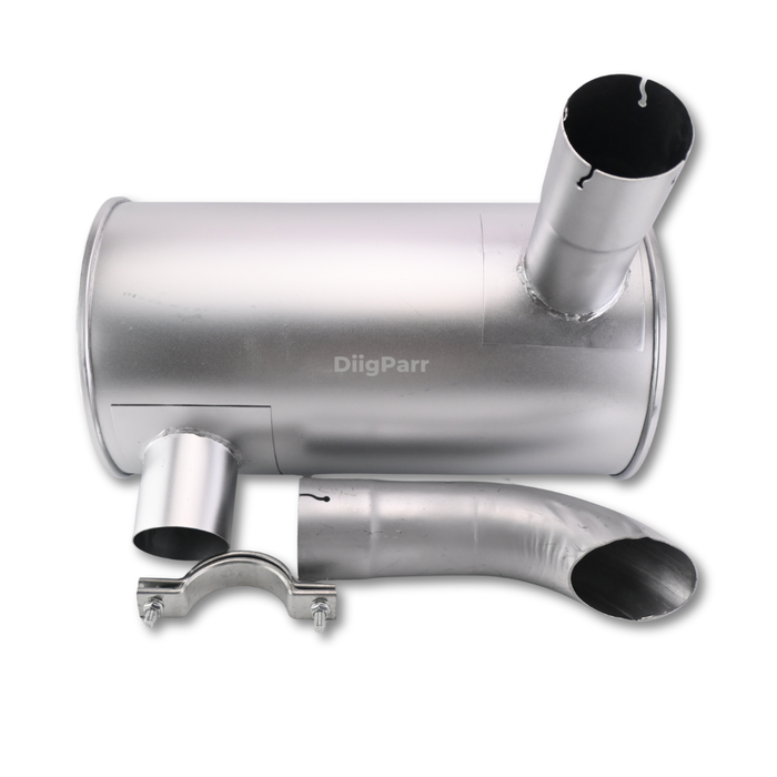 DiigParr Muffler Silencer 6754-11-5320 Fits for Komatsu Engine SAA6D107E-1 Excavator PC290NLC-8K PC290LC-8K PC220LL-8 PC308USLC-3E0 PC270-8