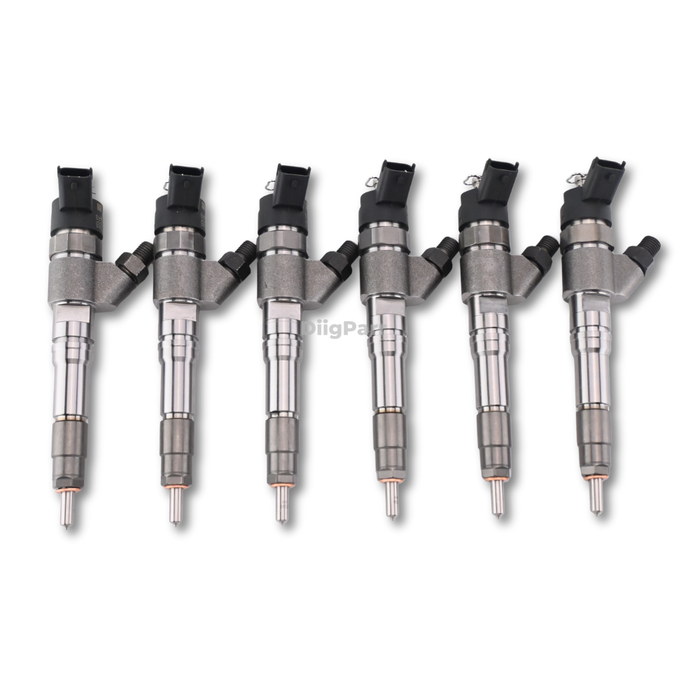 DiigParr 6 Piece Fuel Injector 23324681 Fits for Volvo Penta Engine D4-180 D4-210 D4-225 D4-260 D4-300 D6-310 D6-330 D6-370 D6-435