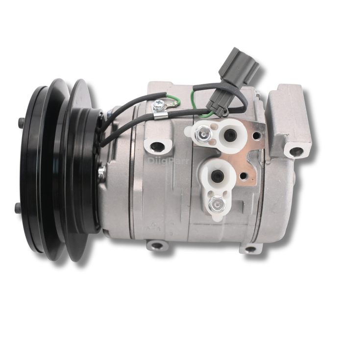 DiigParr Air Conditioning Compressor 4431081 Fits for John Deere Excavator 120C 160C 180