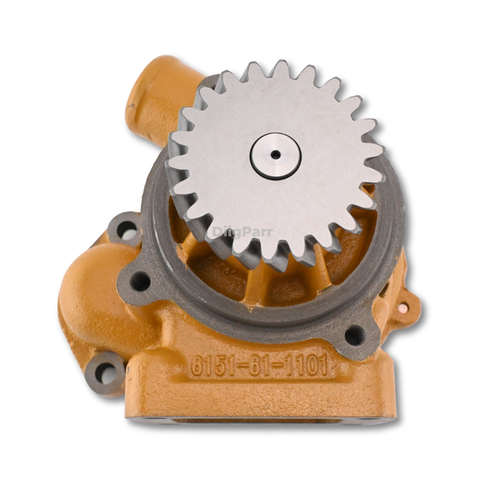 DiigParr Water Pump Ass'y 6151-61-1121 6151-61-1101 6151-61-1102 Fit Komatsu PC300-3 PC400-5 W/ S6D125 Engine