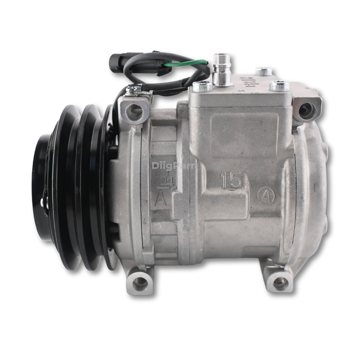 DiigParr 10PA15C A/C Compressor AZ44541 Fits for John Deere 2054 2056 2066 2254 2256 2266 6610 6910 6650 6750 6850 6950 7200 7300 7400 7500 7700 7800