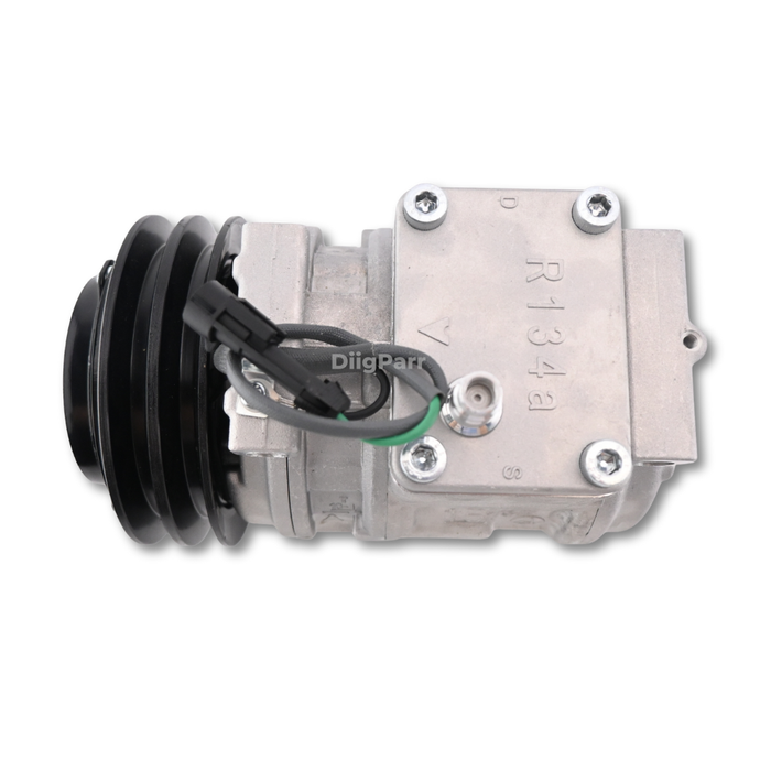 DiigParr 10PA15C A/C Compressor AZ44541 Fits for John Deere 2054 2056 2066 2254 2256 2266 6610 6910 6650 6750 6850 6950 7200 7300 7400 7500 7700 7800