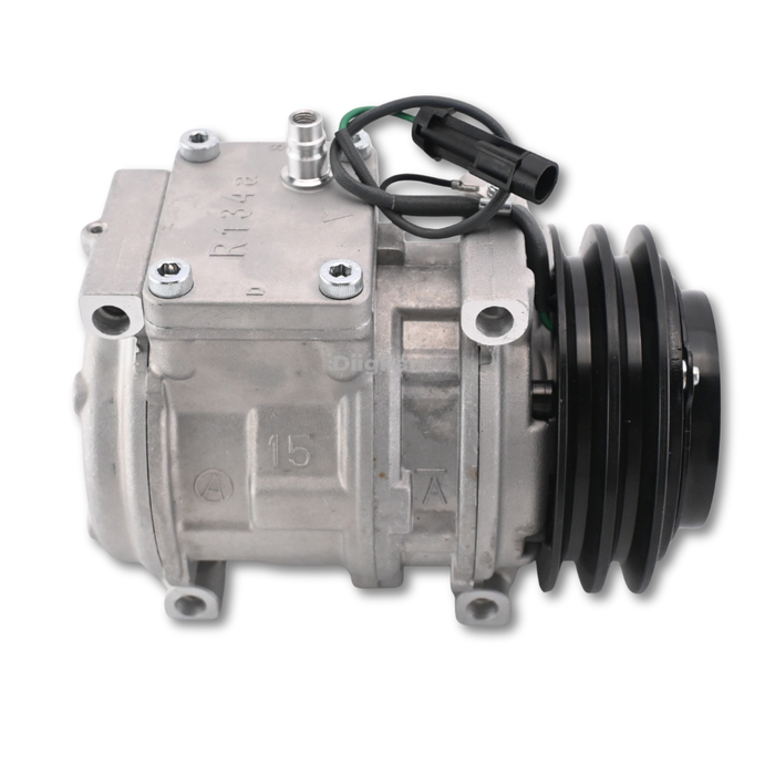 DiigParr 10PA15C A/C Compressor AZ44541 Fits for John Deere 2054 2056 2066 2254 2256 2266 6610 6910 6650 6750 6850 6950 7200 7300 7400 7500 7700 7800