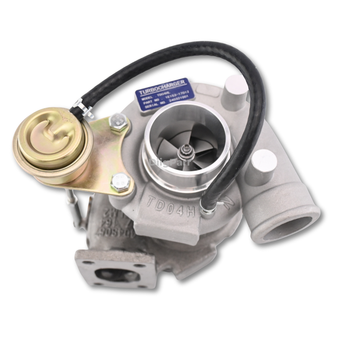 DiigParr New Turbo 1E153-17012 Turbocharger 1E153-17010 1E15317011 for Kubota Engine V3800