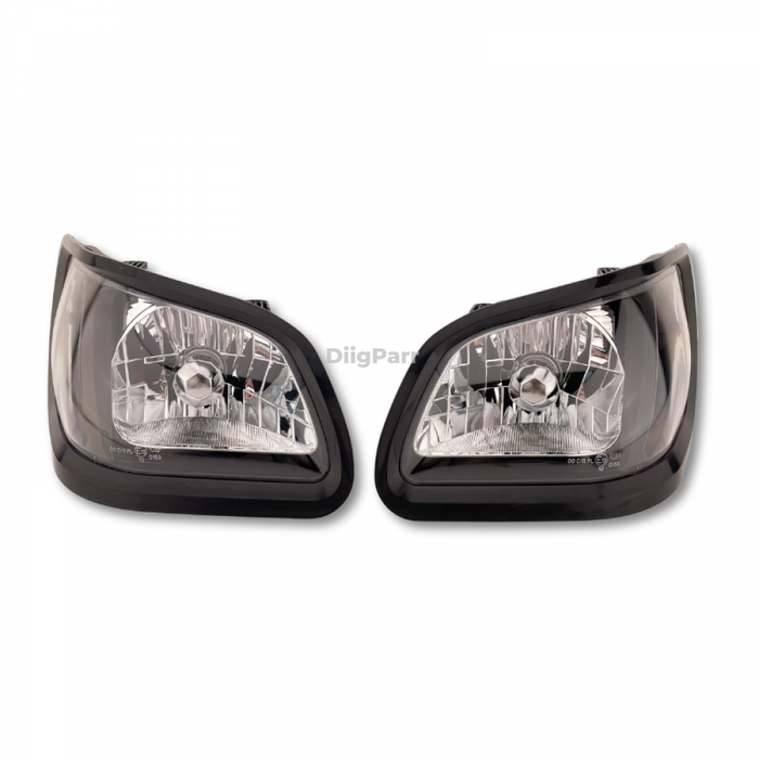 DiigParr Left hand and Right Hand Headlight Set for Kubota M9540 Series Tractors 3C081-75723 3C081-75713