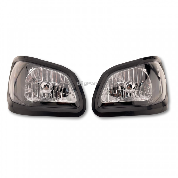 DiigParr Left hand and Right Hand Headlight Set for Kubota M9540 Series Tractors 3C081-75723 3C081-75713
