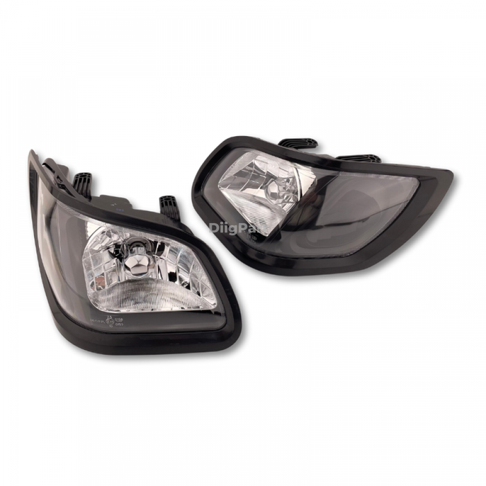 DiigParr Left hand and Right Hand Headlight Set for Kubota M9540 Series Tractors 3C081-75723 3C081-75713
