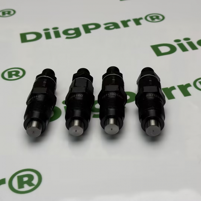DiigParr 4 PCS Fuel Injector 8971296140 for Isuzu Engine UM4LC1 4LE1 4LE2