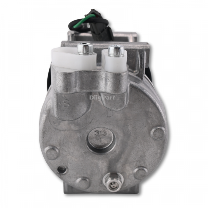 DiigParr Air Conditioning Compressor 4456130 Fits for John Deere Excavator 210 135C 370C 75C 80C