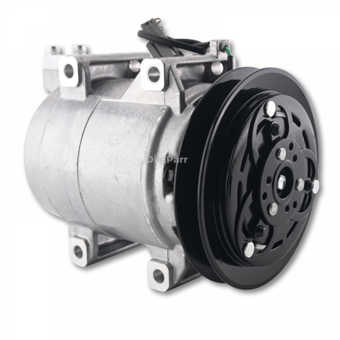DiigParr Air Conditioning Compressor 4456130 Fits for John Deere Excavator 210 135C 370C 75C 80C