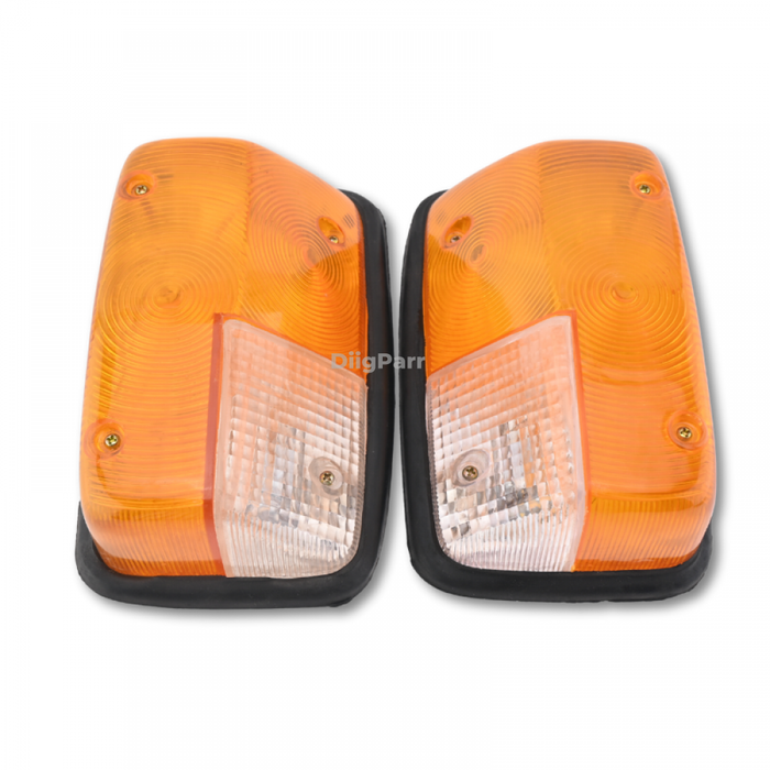 DiigParr 2 PCS Lamp 22W-06-12310 22W-06-12320 Fits for Komatsu Loader WA100-1 WA120-1 WA150-1 WA180-1 WA250-1 WA400-1 WA470-1