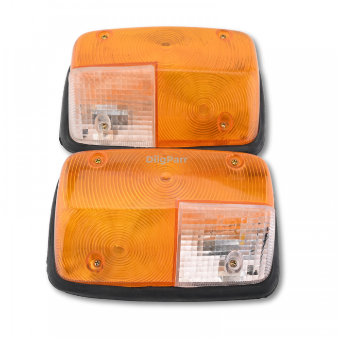 DiigParr 2 PCS Lamp 22W-06-12310 22W-06-12320 Fits for Komatsu Loader WA100-1 WA120-1 WA150-1 WA180-1 WA250-1 WA400-1 WA470-1