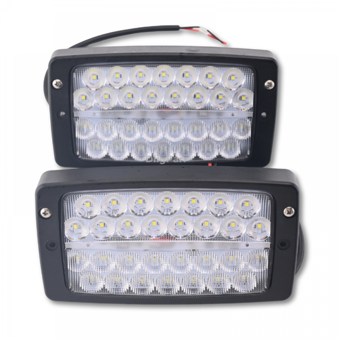 DiigParr 2 PCS LED Flush Mount Light AZ41570 Fits for John Deere Combine 1450 1550 2054 2056 2058 2064 2066 2258 2264 2266