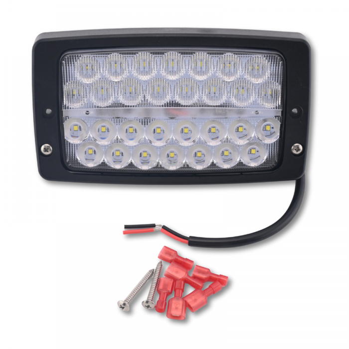 DiigParr 2 PCS LED Flush Mount Light AZ41570 Fits for John Deere Combine 1450 1550 2054 2056 2058 2064 2066 2258 2264 2266