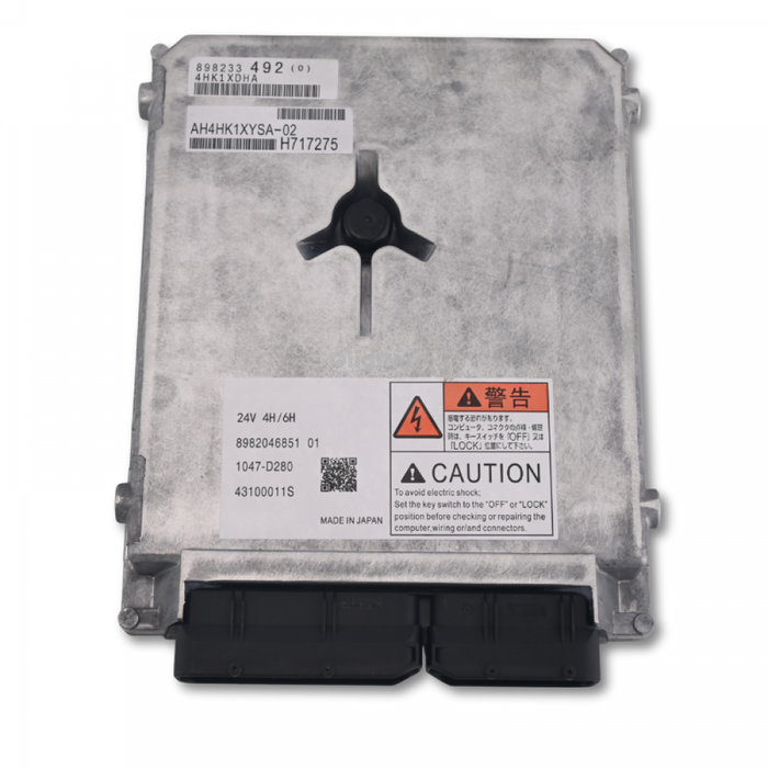 DiigParr Engine Computer Controller ECU 8982046851 for Isuzu 4HK1 Hitachi Excavator With Program