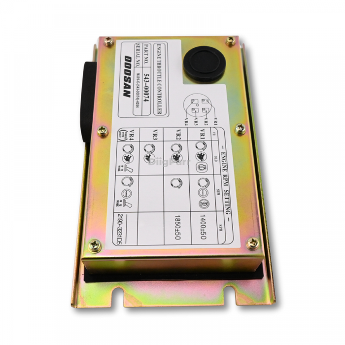 DiigParr Doosan Daewoo Excavator SOLAR 130LC-V SOLAR 140W-V SOLAR 230LC-V DH220 DH300 DH225 Throttle Controller 543-00074 2543-1036