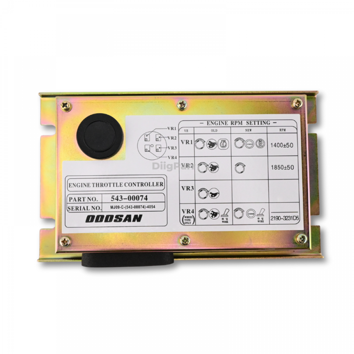 DiigParr Doosan Daewoo Excavator SOLAR 130LC-V SOLAR 140W-V SOLAR 230LC-V DH220 DH300 DH225 Throttle Controller 543-00074 2543-1036