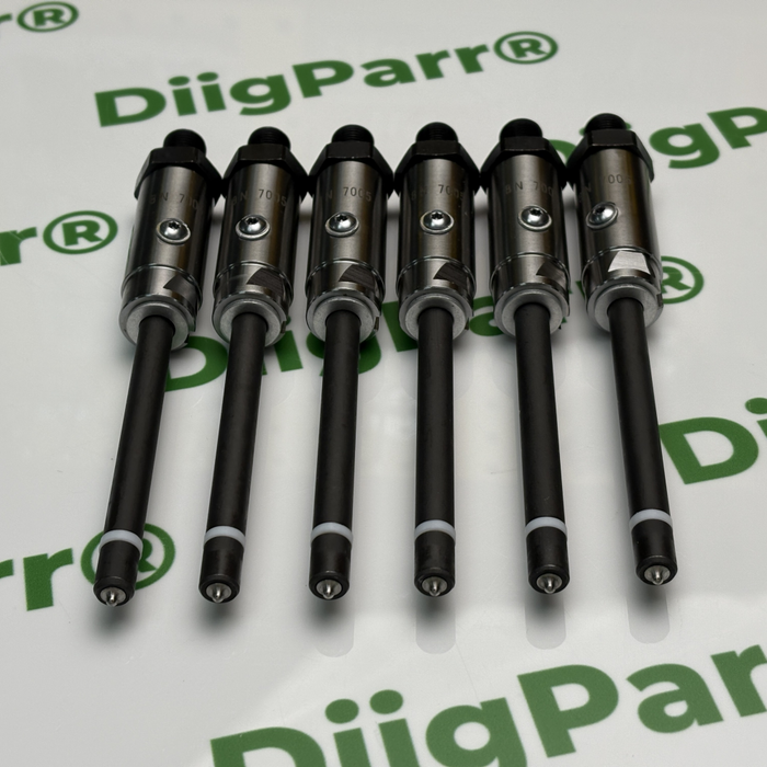 DiigParr 6 PCS Fuel Injector Nozzle Ass'y 8N7005 8N-7005 Fits for Caterpillar 235 330 350 Excavator D5 D6 Tractor 936 950 Loader