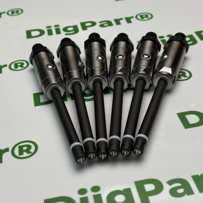 DiigParr 6 PCS Fuel Injector Nozzle Ass'y 8N7005 8N-7005 Fits for Caterpillar 235 330 350 Excavator D5 D6 Tractor 936 950 Loader