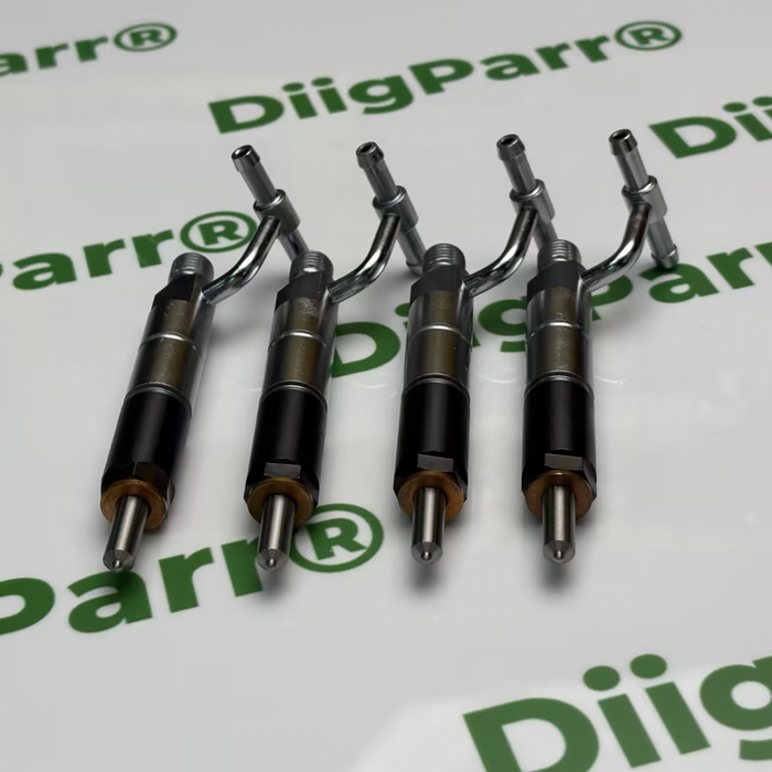 DiigParr 4PCS Fuel Injector 235-5901 for Caterpillar CAT Engine 3044C C3.4 3046 Loader 236B 248B 256C 262B 272C 287B