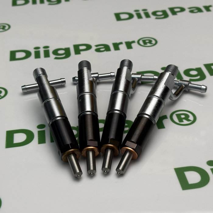 DiigParr 4 PCS Fuel Injector 093500-6040 ME012583 Fits for Mitsubishi Engine 4D33