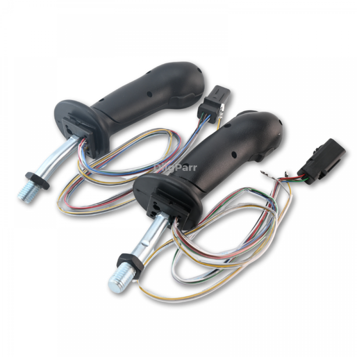 DiigParr Joystick Controller 297-4587 2974587 297-4588 2974588 Fits for Caterpillar CAT Engine 3066 3126 Excavator 318C 320C 321C 322C 325C 330C 385B